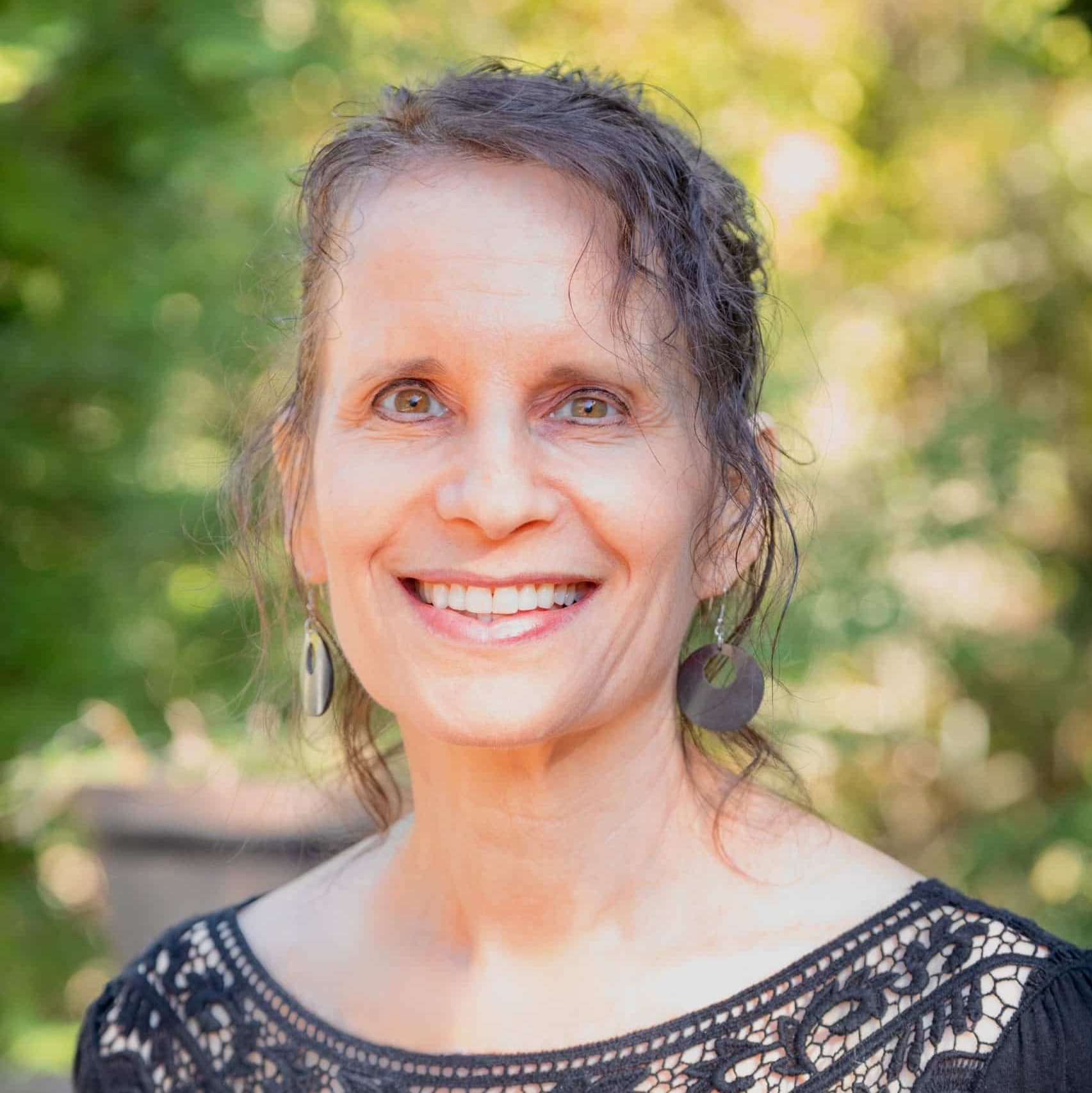 Background Motif of Maple Leaf Andrea Wachter Profile Square